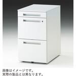 CZR-046MRCB-T1 CZRレベルアップワゴン A4・2段+深型ペントレイ引出し<配送時組立サービス付> イトーキ