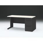 CZRデスク 片袖机 ロングレールタイプ センター引出しなし W1400×D700<配送時組立サービス付> イトーキ