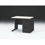 CZRデスク 片袖机ダイヤル錠 ロングレールタイプ センター引出し付 W1000×D700<配送時組立サービス付> イトーキ