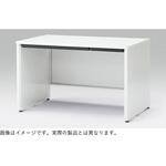 CZRデスク 対向配線用平机 センター引出しなし パネル脚 W1600×D700<配送時組立サービス付> イトーキ