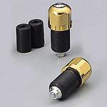 Φ22アルミサイドキャップ フライス入 ハリケーン