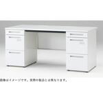 CZR TypeS 両袖デスク ダイヤル錠 浅型センター引出しなし W1500×D600<配送時組立サービス付> イトーキ