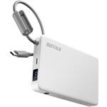 半固体モバイルバッテリー 10000mAh 30W ホワイト BUFFALO(バッファロー)