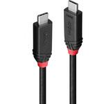 LINDY BLACK LINE USB4 Gen3x2 Type-Cケーブル 240W PD急速充電対応 LINDY LINDY BLACK LINE USB4 Gen3x2 Type-Cケーブル 240W PD急速充電対応 LINDY
