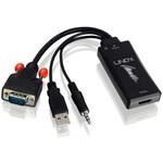 LINDY VGA+オーディオ to HDMI 1080p 変換アダプタ LINDY LINDY VGA+オーディオ to HDMI 1080p 変換アダプタ LINDY