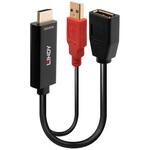 LINDY HDMI 2.0 to DispalyPort 1.2 4K@60Hz変換アダプタ、USBバスパワー LINDY LINDY HDMI 2.0 to DispalyPort 1.2 4K@60Hz変換アダプタ、USBバスパワー LINDY