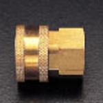 EA140BC-2 1/4インチ 中圧用真鍮メネジソケット エスコ