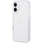 LN-IM24CTHZCL iPhone 16 耐傷・耐衝撃ハイブリッドケース 「UTILO Hybrid 精密設計」 クリア ストラップホール付 TPU LEPLUS NEXT