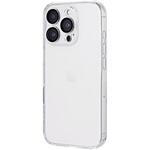 LN-IP24CAGCL iPhone 16 Pro カメラレンズ保護ガラスハイブリッドケース 「UTILO All Cover Glass」 クリア 耐衝撃 TPU LEPLUS NEXT