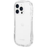 iPhone 16 Pro 耐傷・耐衝撃ハイブリッドケース 「ViAMO crystal」ストラップホール付 TPU LEPLUS NEXT