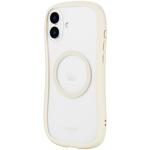 iPhone 16 Plus 高速充電対応・耐傷・耐衝撃ハイブリッドケース 「ViAMO charge」 ミルクホワイト ストラップホール付 TPU LEPLUS NEXT