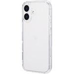 LN-IM24CGSCL iPhone 16 耐傷・ガラスハイブリッドケース 「UTILO Hybrid Glass」 クリア 耐衝撃 ストラップホール付 TPU LEPLUS NEXT