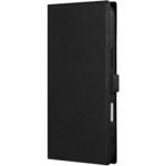 LN-IA24BSLBK iPhone 16 Plus 薄型・軽量PUレザー手帳ケース 「BOOK SLIM&LITE」 ブラック 耐衝撃 スタンド機能 手帳型 ストラップホール付 TPU マグネット仕様 LEPLUS NEXT