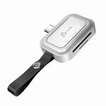 JCHSD33W USB-C to SD/microSDcard reader for iPhone or anyUSB-C phones j5 create
