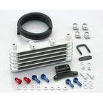 ニュースーパーオイルクーラーKIT/5コア フィルターナシ KITACO