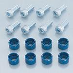 ハブピアスSET(BLUE) KITACO