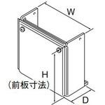 WOP-K101(K)SS-650 配管カバー(H650mm) リンナイ