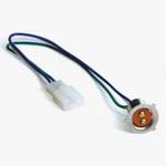 ヘッドライトソケット(1) KITACO バイクカスタムパーツ 【通販