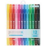 水性サインペンPK12色パック トンボ鉛筆