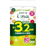 エリエールi:naトイレットティシュー3.2倍巻 エリエール エリエールi:naトイレットティシュー3.2倍巻 エリエール