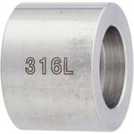 SUS316 ハーフPTソケット 6A 井筒製作所