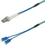 OM3マルチモード光ファイバーケーブル LC-SC 2芯＜屋内用＞2～10m ダイヤトレンド