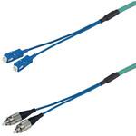 OM3マルチモード光ファイバーケーブル SC-FC 2芯＜屋内用＞2～10m ダイヤトレンド