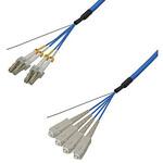 マルチモード光ファイバーケーブル LC-SC 4芯＜屋内用 補強 ＞2～10m ダイヤトレンド