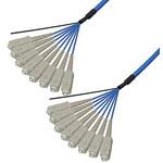 マルチモード光ファイバーケーブル SC-SC 8芯＜屋内用 補強 ＞2～10m ダイヤトレンド