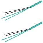 OM3マルチモード光ファイバーケーブル 両端コネクタなし 2芯＜屋内用 補強 ＞2～10m ダイヤトレンド