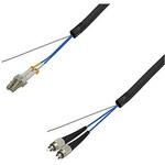 マルチモード光ファイバーケーブル LC-FC 2芯＜屋外用 補強 LAPシース＞2～10m ダイヤトレンド