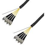 シングルモード光ファイバーケーブル FC-FC 4芯＜屋外用 補強 LAPシース＞2～10m ダイヤトレンド