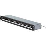 パッチパネル/1U/CAT6A 24ポート/シールドSTP/110型 パンチダウン/RJ45/ラックマウント用 LAN イーサネットパネル StarTech.com パッチパネル/1U/CAT6A 24ポート/シールドSTP/110型 パンチダウン/RJ45/ラックマウント用 LAN イーサネットパネル StarTech.com