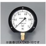 100mm ツバ付圧力計 エスコ
