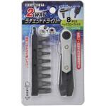 2WAYラチェットドライバー トップマン[工具・金物]