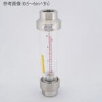 アクリルテーパー管面積流量計 ADF101FDHEAAAシリーズ 流体工業