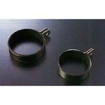 27400021 サイレンサーバンド 100Φ ラバー付(取付穴 Φ10) 1個 OHNISHI