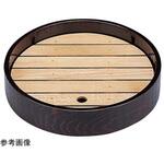 木製 丸盛器 溜 1-733シリーズ 若泉漆器