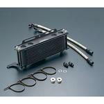OILクーラーステーSET ストレート 9-10R BLK仕様 ACTIVE(アクティブ)