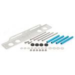 OILクーラーステーSET ストレート 12-13R ACTIVE(アクティブ)[バイク部品]
