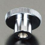 M6x24mm スチール製 雌ねじノブ エスコ