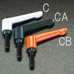 M6x20mm クランプレバー [ブラック] エスコ