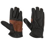 バイク用 KNUCKLE HEAD- KHG1803-BLACK    本革レザーグローブ RIDEZ(ライズ)