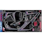 FRONT/REAR BODY PAD MOTO GRAFIX (モトグラフィックス)