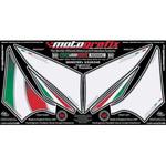 ND004U FRONT/REAR BODY PAD MOTO GRAFIX (モトグラフィックス)