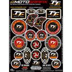Black 3D Gel Badge Kit MOTO GRAFIX (モトグラフィックス)