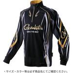 GM3734 2WAYプリントジップシャツ 長袖 がまかつ Gamakatsu GM3734 2WAYプリントジップシャツ 長袖 がまかつ Gamakatsu