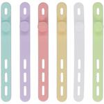 ソフトタッチ シリコンケーブルバンド 6本組 sofumo シャーベットカラー OWLTECH(オウルテック)