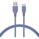 シルキータッチでからまりにくいソフトシリコン素材のUSB Type-A to USB Type-Cケーブル OWLTECH(オウルテック)