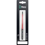 絶縁ポジマイナスドライバービット 先細型 (クラフトフォームコンパクト) Wera